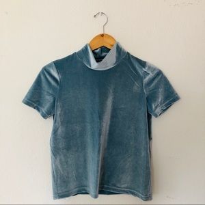 Madewell Crushed Velvet Top